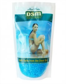 Натуральная Соль Мёртвого моря с ароматическими маслами (голубая) 
