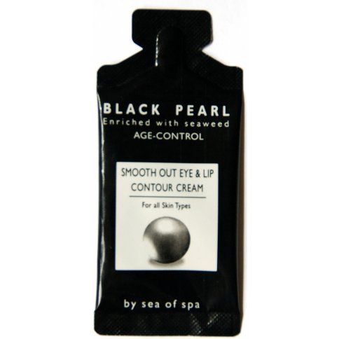 ПРОБНИК Крем с Жемчугом для контура глаз и губ разглаживающий Black Pearl фото 1