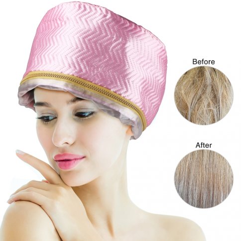 Термошапка для волос для ламинирования и усиления действия масок + ПОДАРОК 5 одноразовых шапочек фото 9