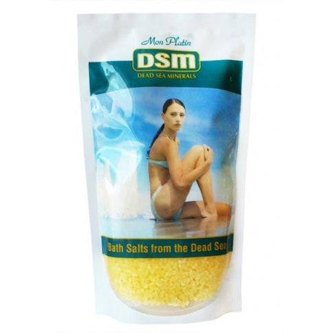 Натуральная Соль Мёртвого моря с ароматическими маслами (желтая)  фото 1