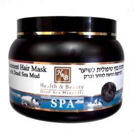 Восстанавливающая маска для волос с грязью Мертвого моря