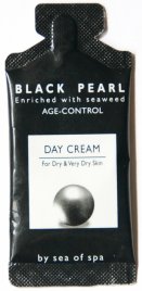 ПРОБНИК Дневной крем с Жемчугом для сухой кожи лица Black Pearl SPF25