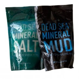 Набор натуральные грязь и соль Мертвого моря